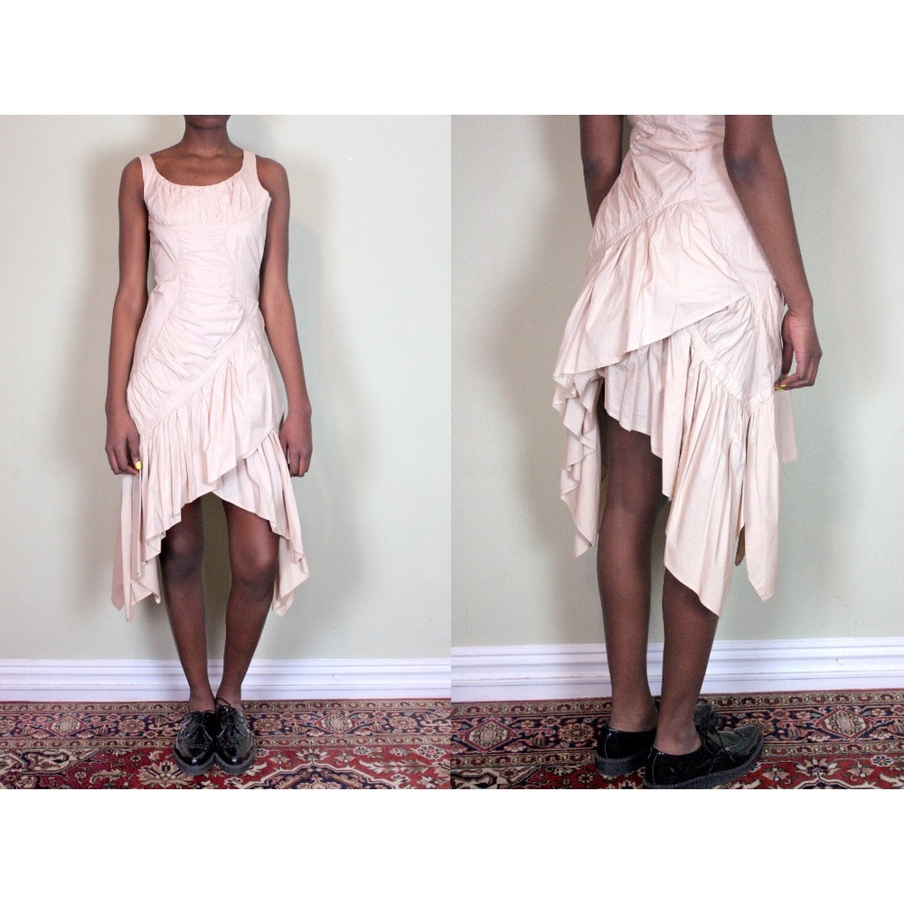 Issey Miyake Dress Issey Miyake Women Issey Miyake Vintage Pink Dress Ruffle
